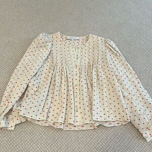 Hunter Bell red dot top